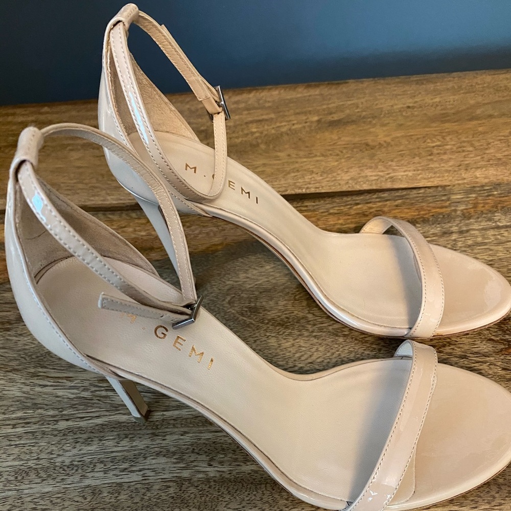 M Gemi Patent Leather Sandal